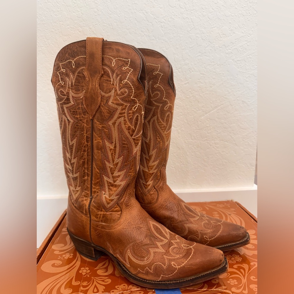 Justin Boots Brown Western Women's Shoes
